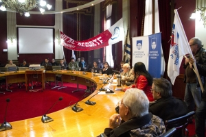 Conferencia de prensa sobre expectativas ante la Rendición de Cuentas .08/07/2016. Foto: Richard Paiva-UCUR.