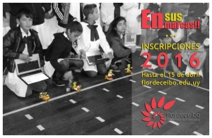 Inscripciones para el Proyecto Flor de Ceibo 2016