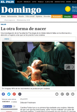 La otra forma de nacer (Nota de prensa)