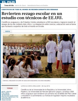 Revierten rezago escolar en un estudio con técnicos de EE.UU.