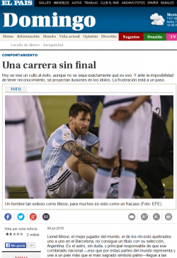 "Una carrera sin final"