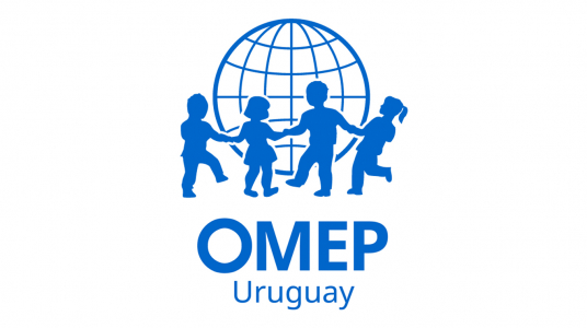 isologotipo del Comité Uruguayo de la Organización Mundial para la Educación Preescolar (OMEP) 