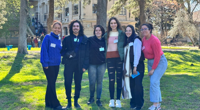 Michaela Scherschel, Thalisson Vinicius, Lucía Guerrieri, Michaela Meyer, Ailin Zeltman y Eloísa Barquin