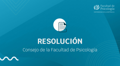 Resolución Consejo de Facultad de Psicología