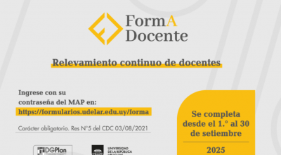 imagen de difusión de la Tercera edición del FormA-Docente