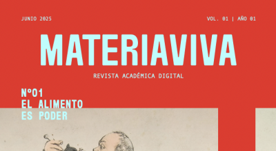 Imagen de la portada del primer número de Materiaviva