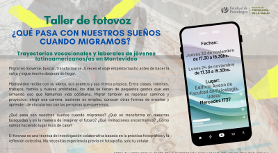 imagen de difusión de los talleres