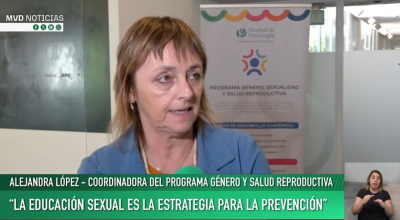 "Especialista de @psicoudelaruy presentó un Manual de Buenas Prácticas en educación integral de la sexualidad"