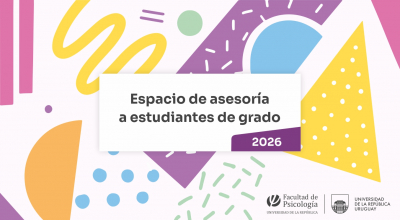 imagen de difusión del espacio de asesoría a estudiantes de grado