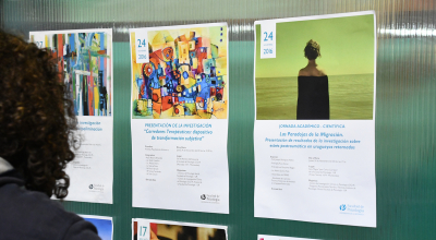 Exposición de afiches por el 17º aniversario del CIC-P