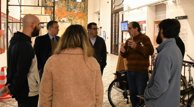 Decano de Facultad de Psicología recorrió junto a autoridades de Humanidades y Derecho la actual sede de la Facultad de Humanidades y Ciencias de la Educación
