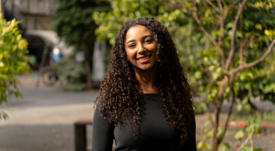 Fotografía de Naomi Liste, estudiante de la Facultad de Psicología