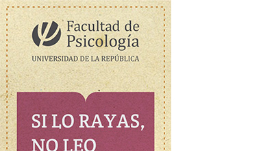 Marcador de libro de la campaña "Lectura para todxs"