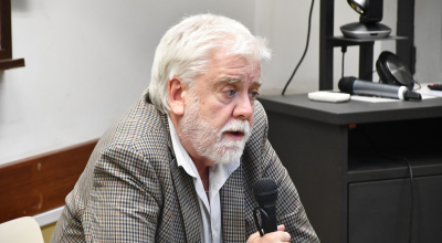 Dir. de la Especialización, Dr. Juan Fernández. Foto: A. Rovelli, comunicación Facultad Psicología