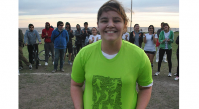 Valeria Devitta, de "La Psique", goleadora del campeonato con 17 goles