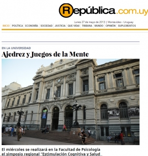 Impresión de pantalla de la nota publicada