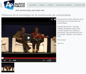 Impresión de pantalla de la nota publicada