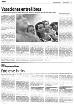 Impresión de pantalla de la nota publicada