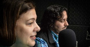 Ronda con Dinorah Margounato y Pablo López.
