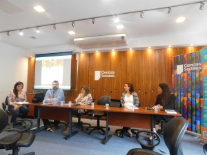 Encuentro sobre universalización de la educación superior en FCS . Foto: Rosana Porteiro-UCUR.