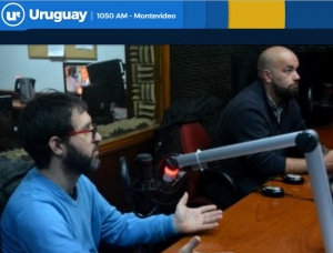 Ricardo Pautassi y Paul Ruiz en Radio Uruguay