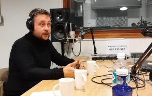 Asist. Daniel Fagúndez en Uni Radio