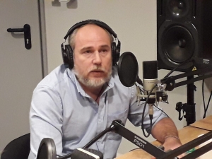 Ignacio Porras en Uni Radio. Foto: Programa Déjà Vu