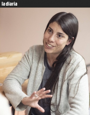 Prof. Lilián Gonzáles para la Diaria. Foto: Ricardo Antúnez