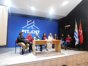  Mujeres rurales Proyecto «Y las mujeres ¿dónde están?» María Flores, María Julia Alcoba, Nélida “Chela” Fontora, Susan Troche, María Flores, Shirley Cúccaro, Julia Cúccaro, Rosa Fagundez y Gabriela Robledo. Foto: Portal UCUR