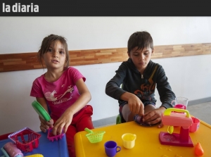 Estudiantes, docentes y las y los funcionarios que retoman tareas podrán llevar a sus hijas e hijos durante febrero. Foto: Federico Gutiérrez.