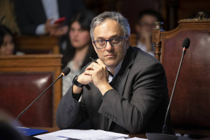 Rodrigo Arim, rector de la Universidad de la República (archivo, octubre de 2022). · Foto: Martín Varela Umpiérrez  Rodrigo Arim, rector de la Universidad de la República (archivo, octubre de 2022).  Foto: Martín Varela Umpiérrez