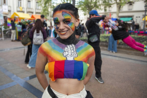   Marcha de la Diversidad, Plaza del Entrevero (archivo, setiembre de 2022).  Foto: Alessandro Maradei