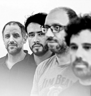 Ignacio Carrera, Frank Lozano, Ismael Apud y Juan Scuro.  Foto: Agustín Paullier