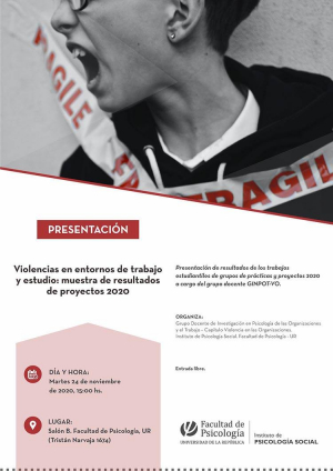 Violencias en entornos de trabajo y estudio