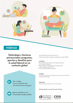 Teletrabajo y factores psicosociales: preguntas, aportes y desafíos para la salud laboral