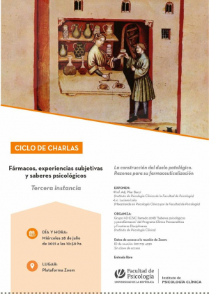 Fármacos, experiencias subjetivas y saberes psicológicos