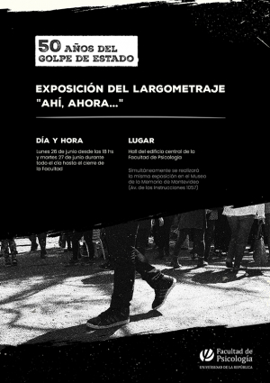 afiche de la actividad