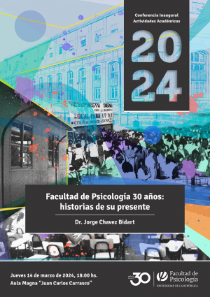 Conferencia Inaugural de Actividades Académicas de Grado