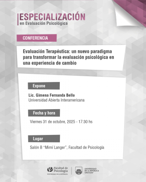 afiche de disfusión de la actividad