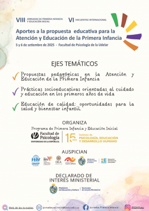 VIII Jornadas de Primera Infancia y Educación Inicial