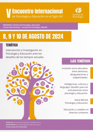 V Encuentro Internacional de Psicología y Educación en el Siglo XXI