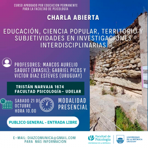 imagen de difusión de la actividad