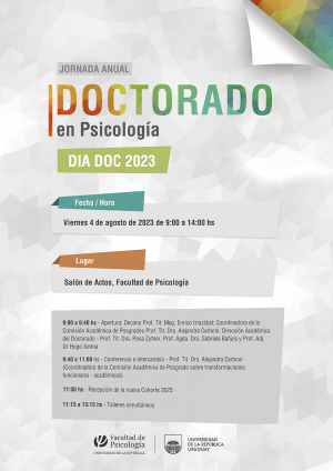 afiche de la actividad