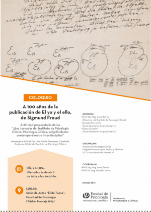 afiche de la actividad