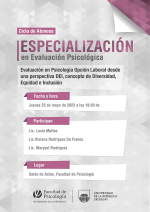 afiche de la actividad