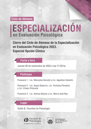 afiche de la actividad