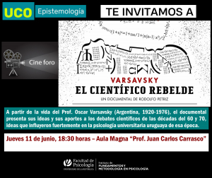 afiche de difusión