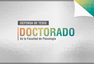 Defensa de Tesis de Doctorado 