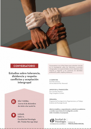 afiche de difusión de la actividad