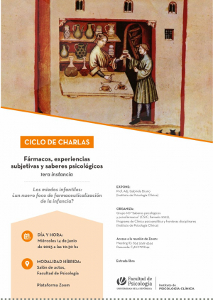 afiche de difusión de la actividad